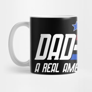 A Real American Hero Dad 4th of July Father's Day Mug